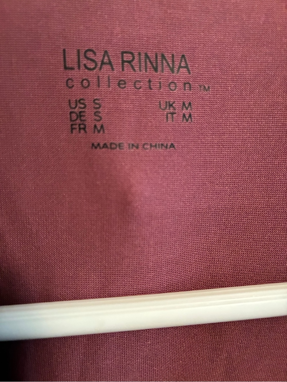 Lisa Rinna Collection Sleepwear Top in Dusty Rose Mauve